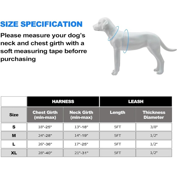 Desert Camo Design Harness and Leash- Brand New & Never Used. - Picture 4 of 7